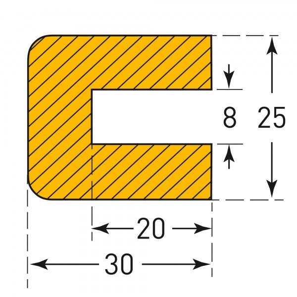 TRAFFIC-LINE Protection Foam - Push-Fit