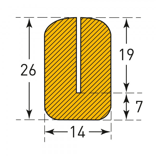 TRAFFIC-LINE Edge Protection Foam - 5,000mm