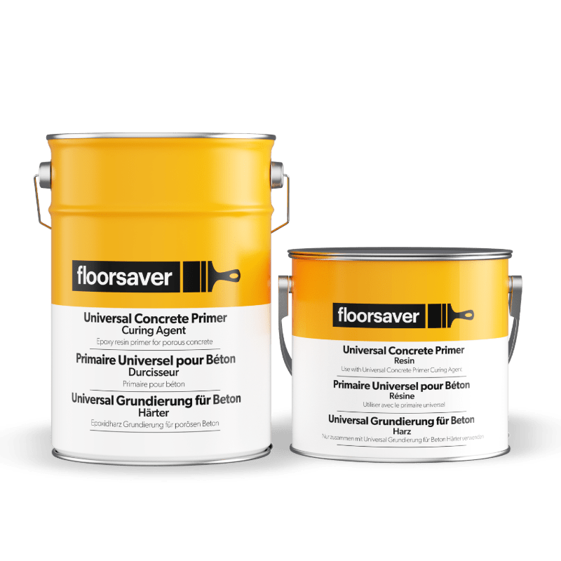 Packshot of Universal Concrete Primer Tins