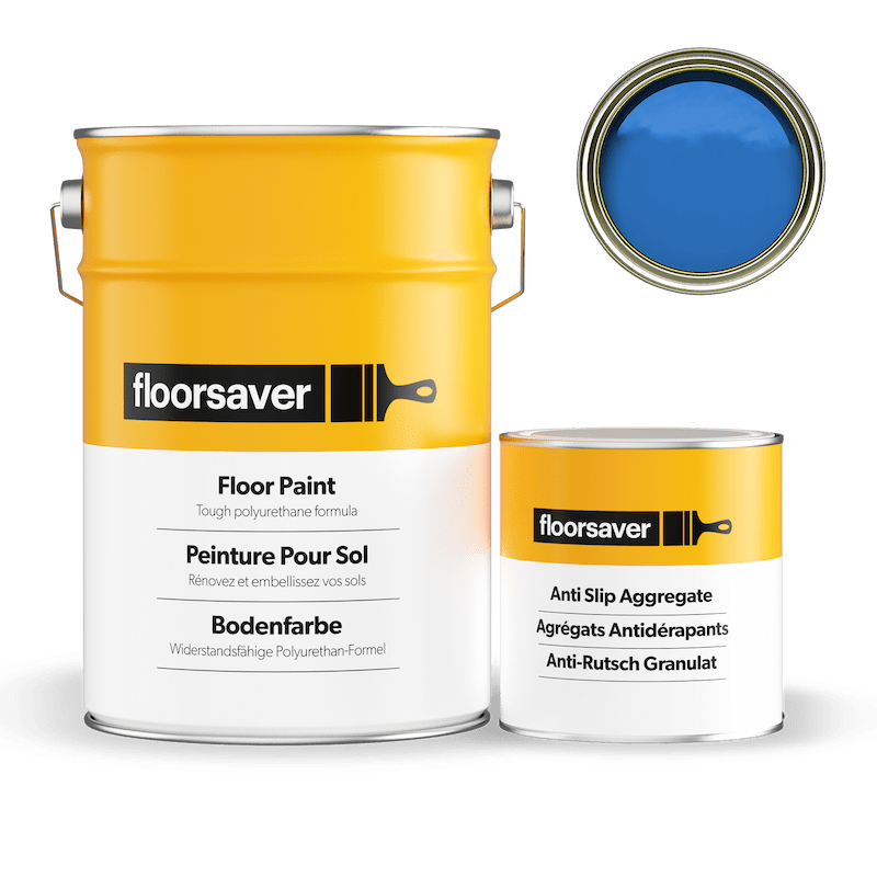 Packshot of Blue Floor Paint Anti Slip