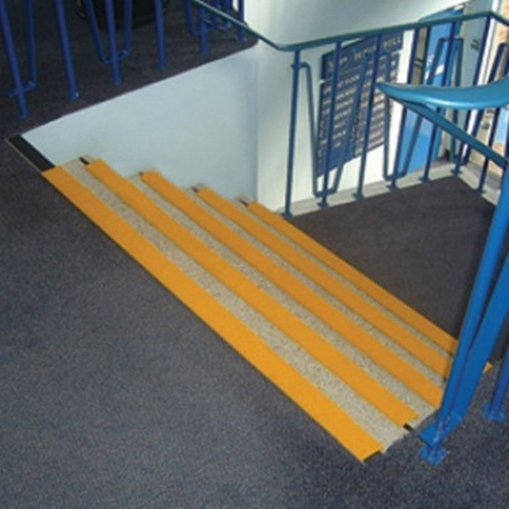 GRP Anti Slip Stair Nosing on interior stairs